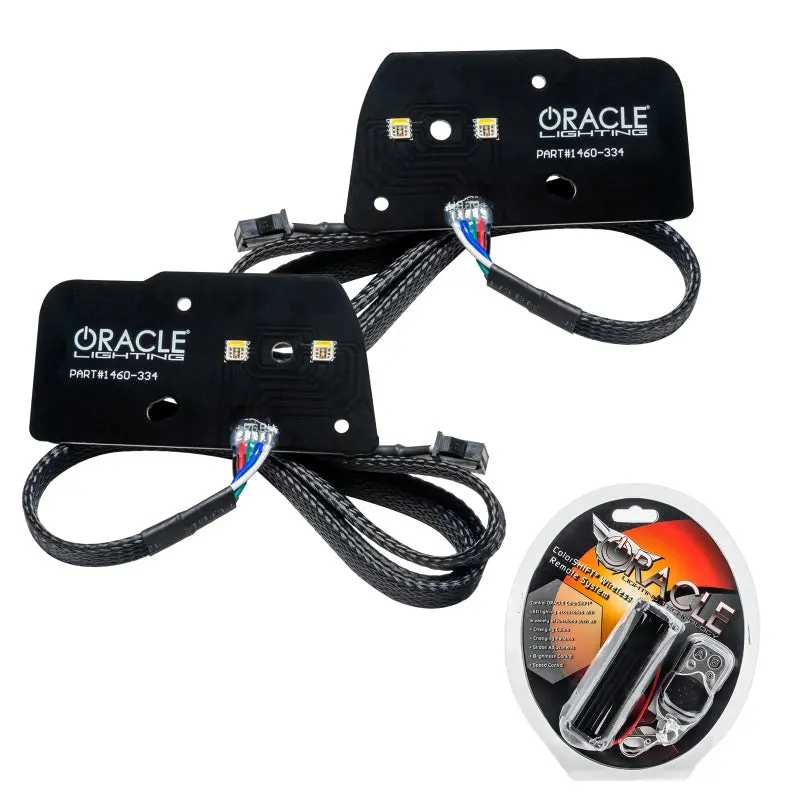 Oracle Colorshift Rgb+W Headlight Drl Upgrade Kit With Rf Controller For 2021–2022 Ford F-150 1