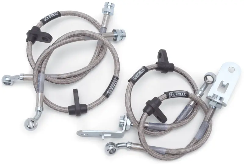 Russell Performance Stainless Steel Brake Line Kit For 1996–1998 Ford Mustang Cobra 1