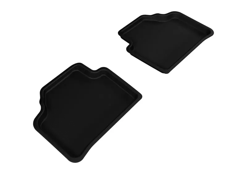 3D Maxpider Custom-Fit Second-Row Floor Mats For 2013–2015 Bmw X1 E84 – Kagu Black Design 1