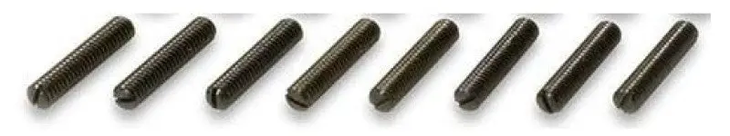 Moroso Wing-Nut Stud Kit – 1/4"-20 X 1-3/8", Black Oxide, 8-Pack 1