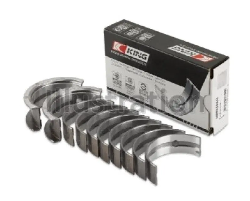 King Engine Bearings Main Bearing Set For Mitsubishi 4G63 — Oversize +0.75Mm 1