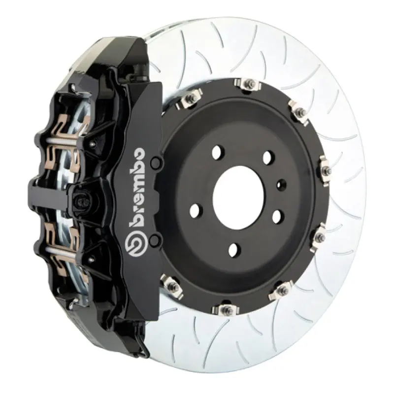 Brembo 09-15 Glk Front Gt Bbk 8 Piston Cast 380X34 2Pc Rotor Slotted Type-3-Black 1