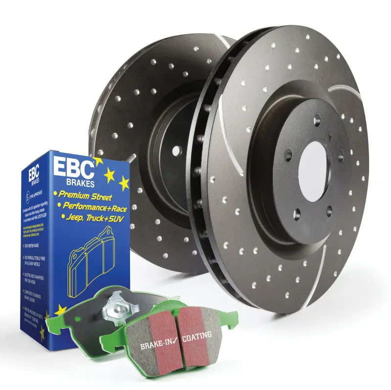 Ebc S10 Brake Kit – Greenstuff Pads & Gd Rotors For Chevrolet S-Series Trucks 1