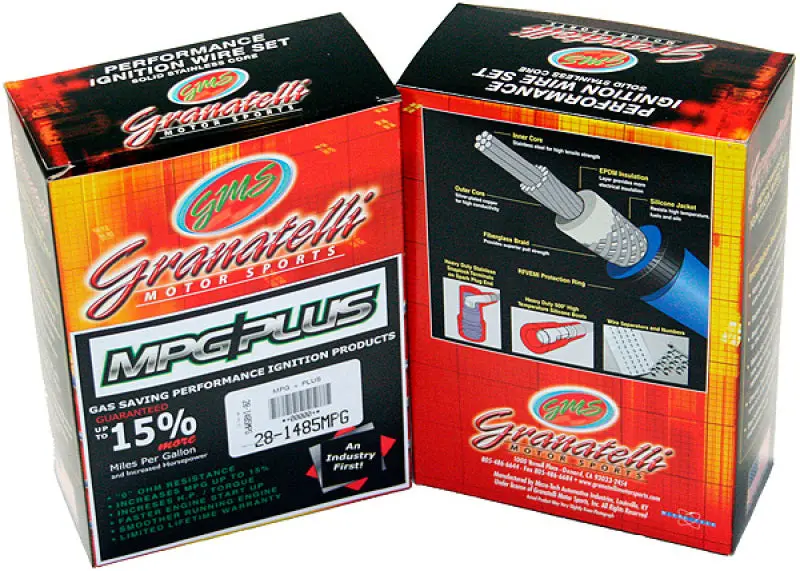 Granatelli High-Performance Ignition Wire Set For 1988–1991 Honda Prelude 2.0L 4-Cylinder 1
