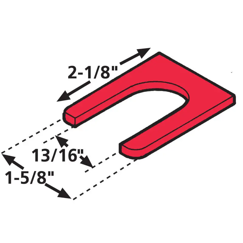 Spc Performance Front Lower Control Arm Shim – 1/32 Inch Thickness (Pack Of 6) 1