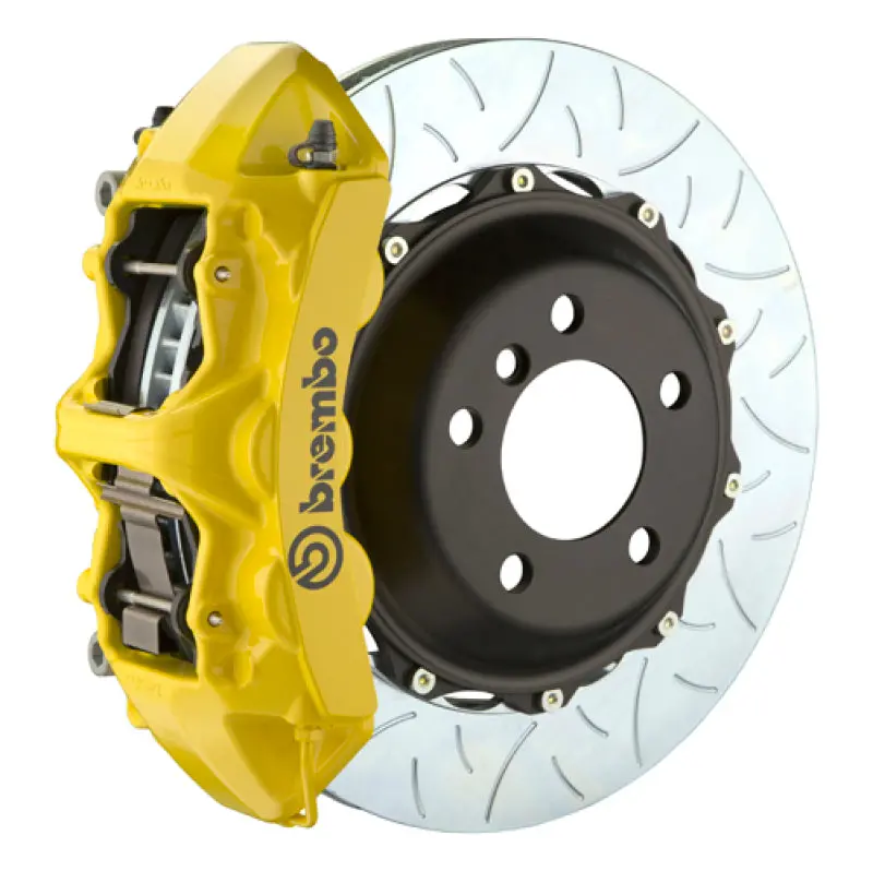 Brembo Gt Big Brake Kit For 2016+ Chevrolet Camaro Ls/Lt/Ss – Front, 6-Piston Calipers, 380X34Mm Slotted Two-Piece Rotors 1