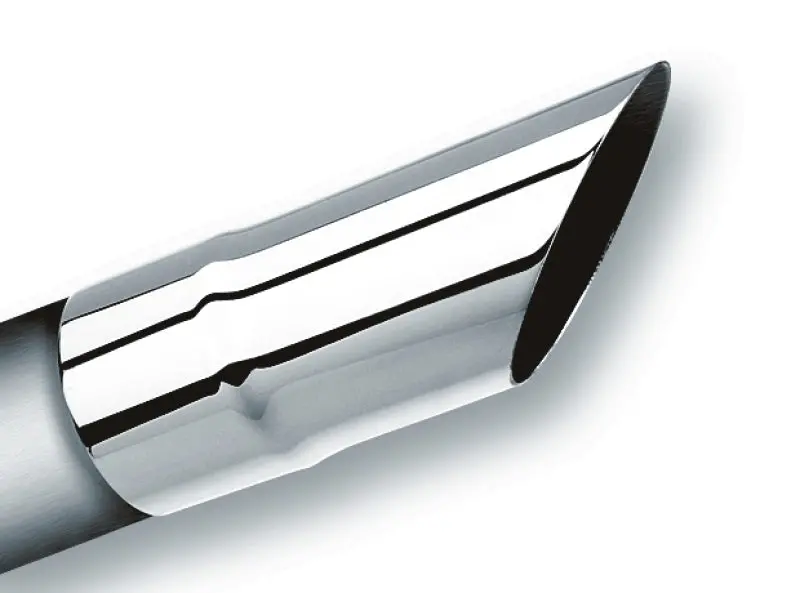 Borla Universal Polished Tipsingle Round Angle-Cut (Inlet 2 1/4In. Outlet 2 1/4In) 2