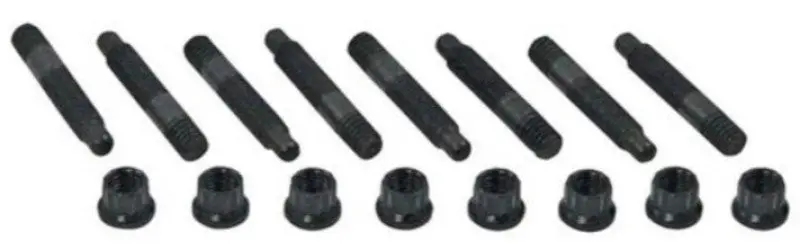 Moroso Bullet Nose Valve Cover Stud Kit – 1/4"-20 × 1.5", 12-Point, 8-Pack 1
