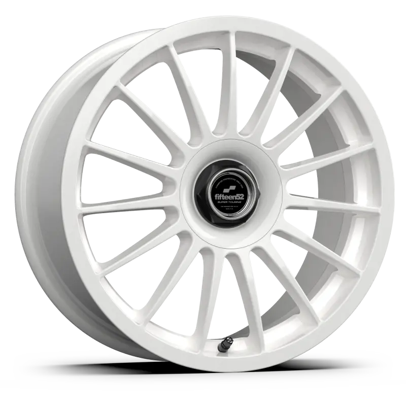 Fifteen52 Podium Rally Wheel — 18X8.5 Inches, 5X100/5X114.3 Bolt Pattern, 35Mm Offset, 73.1Mm Hub Bore, Rally White 1