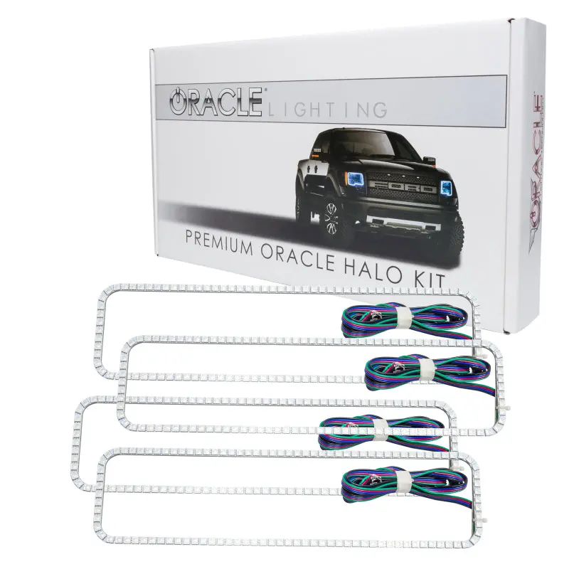 Oracle Colorshift Dual Halo Headlight Kit For 1992–1999 Gmc Yukon 2