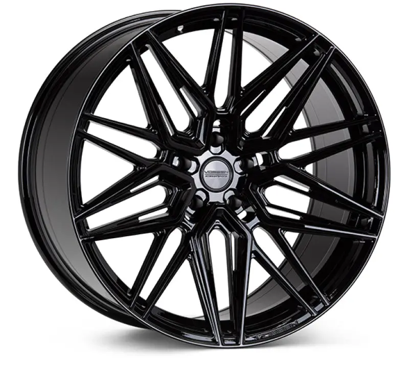 Vossen Hf-7 Forged Alloy Wheel — 19X8.5 Inches, 5X114.3, Et32, Flat Face, 73.1Mm Center Bore, Gloss Black 1